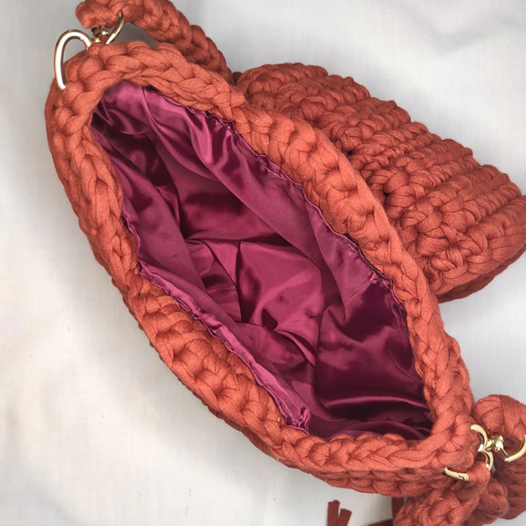 Brick-Red-Crochet-Hand-Bag-Inside-View
