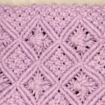 Chic-Purple-Crochet-Purse-Front-View