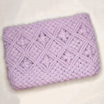 Chic-Purple-Crochet-Purse-Front-View