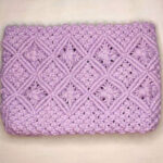 Chic-Purple-Crochet-Purse-Front-View