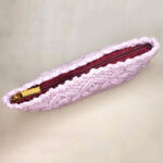 Chic-Purple-Crochet-Purse-Front-View