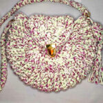 Purple-&-White-Yarn-Mix-Crochet-Hand-Bag