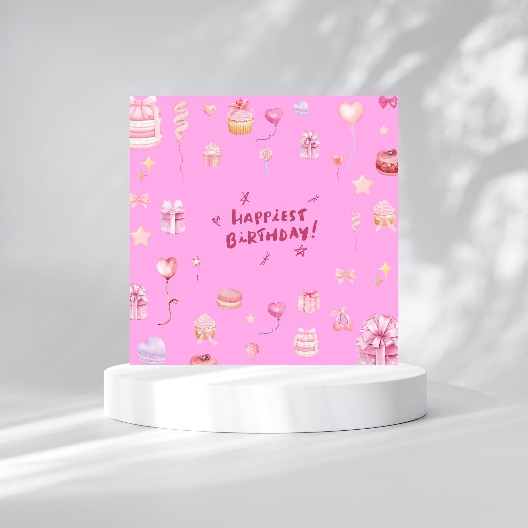 Sasha Birthday Card