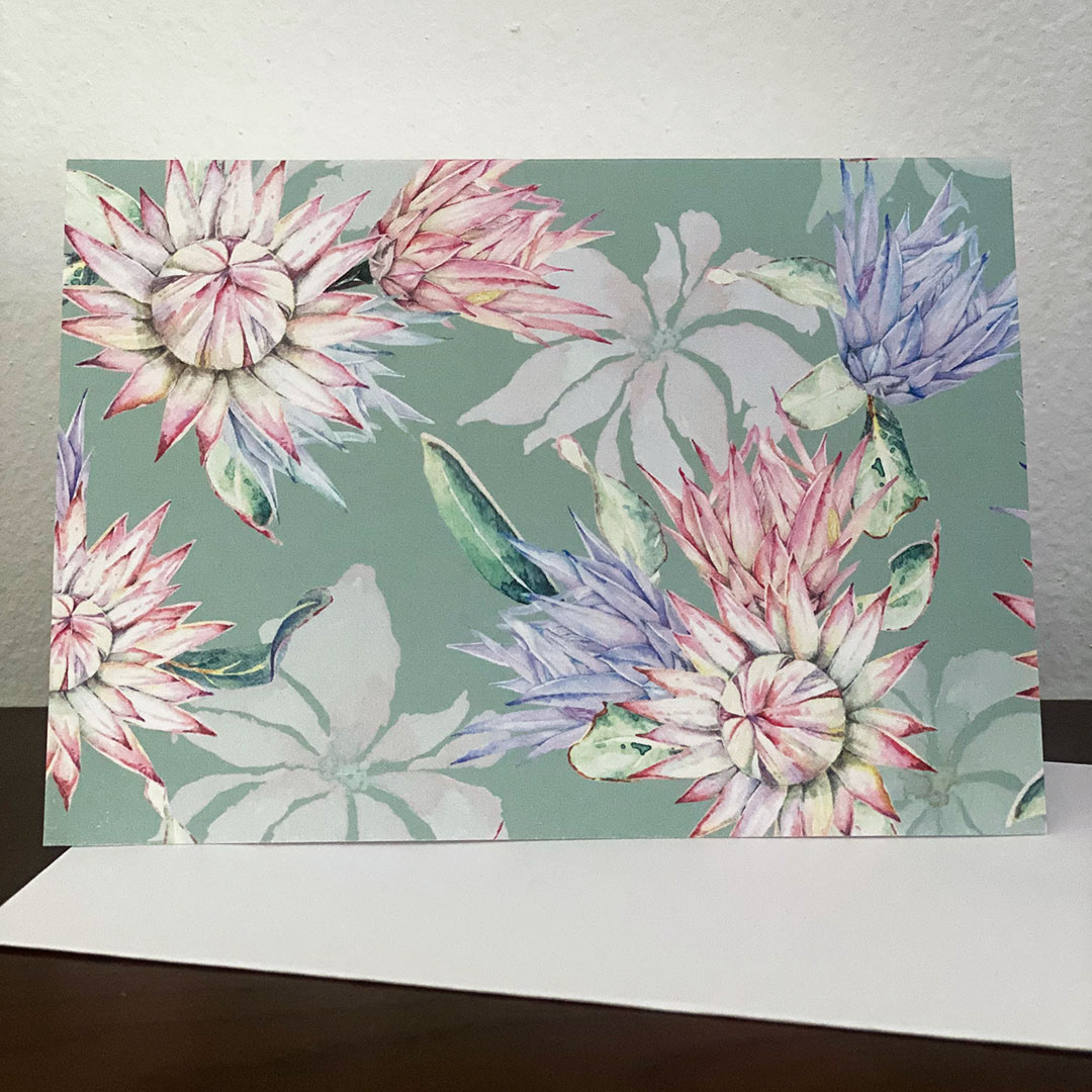 Sage Green Floral